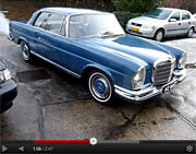 Schönes Mercedes 280SE 3,5 Coupé in Holland