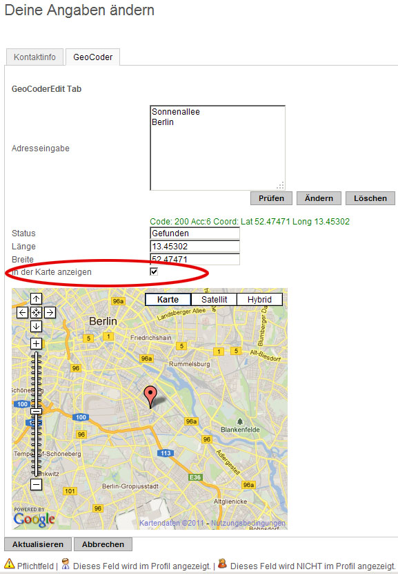 mbklassik.de: Profil erweitern